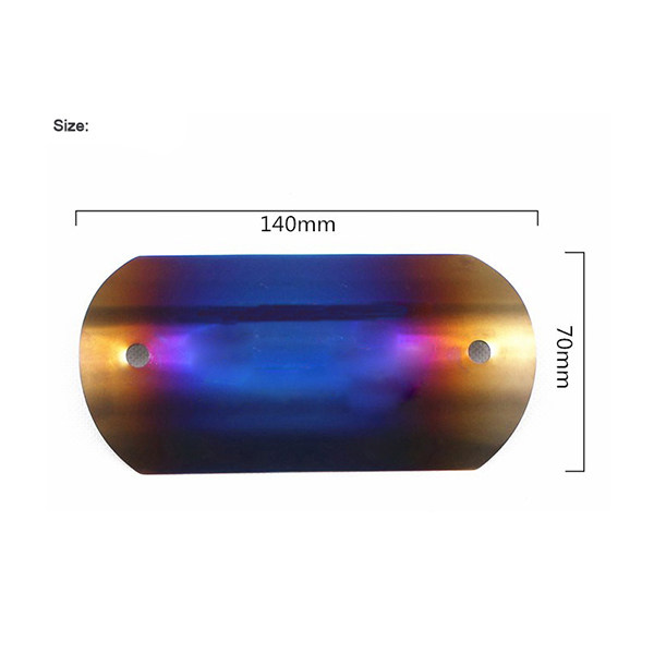 Universal Motorcycle Exhaust Pipe Heat Shield Cover
